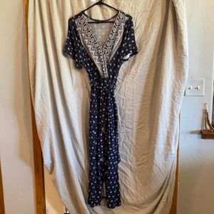 Faux Wrap Dress